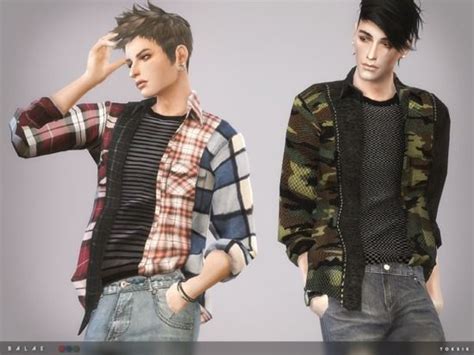 3 Designs Found In Tsr Category Sims 4 Male Everyday Sims 4 Men