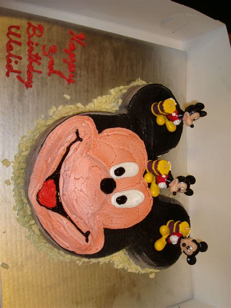 We also have other cartoon character cakes apart from. Mickey Mouse Cake (With images) | Mickey mouse cake, Diy party, Kids birthday