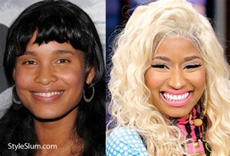 Nicki Minaj Without Makeup Before And After