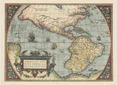 Mapa De Abraham Ortelius Lasihouse