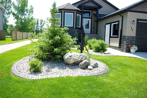Colorful 70 Front Yard With Rock Makeover Ideas Acarnania Decor