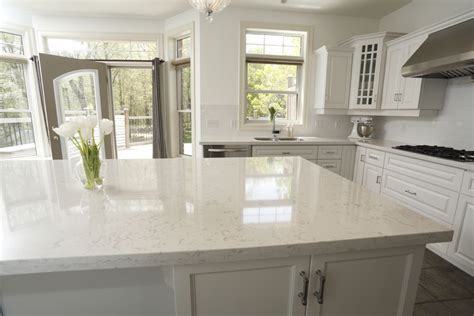 White gives better results when combined with another white while designing the new kitchen. Pin on Countertops