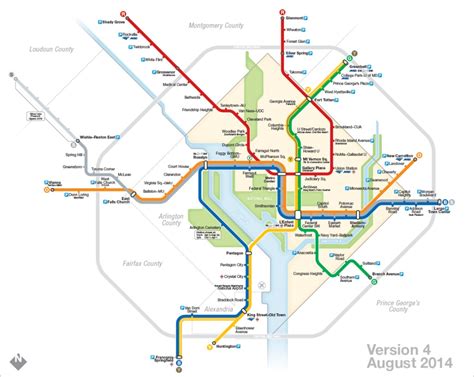 Transit Maps The Evolution Of My Washington Dc Metro Map