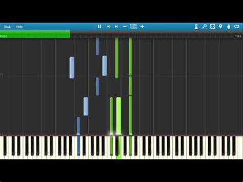 24 best love songs for piano. Into the Unknown-Over the Garden Wall-Synthesia - YouTube
