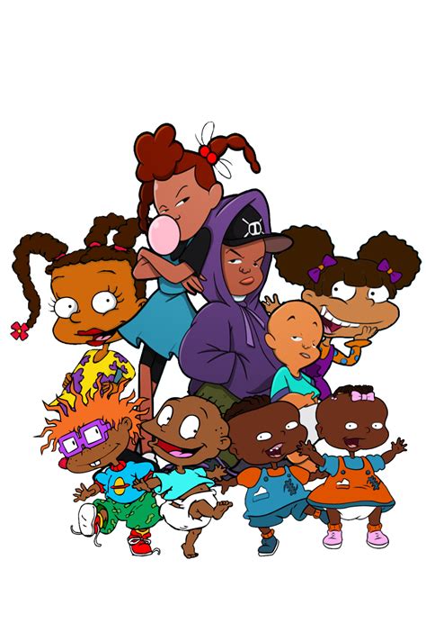 Download Black Rugrats Png In Full Hd For Free