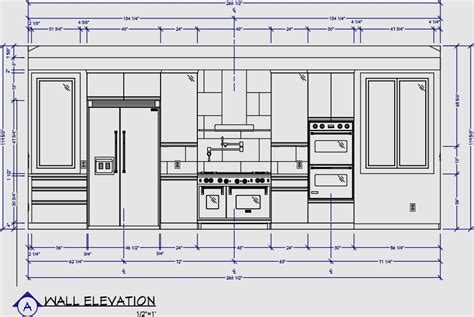 Kitchen Cabinet Elevation Dimensions Etexlasto Kitchen Ideas