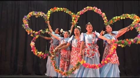 Bulaklakan Dance Of Floral Garlands Philippine Traditional Cultural Rural Folk Dance