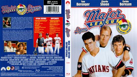 Major League Movie Blu Ray Scanned Covers Major League Br2 Dvd