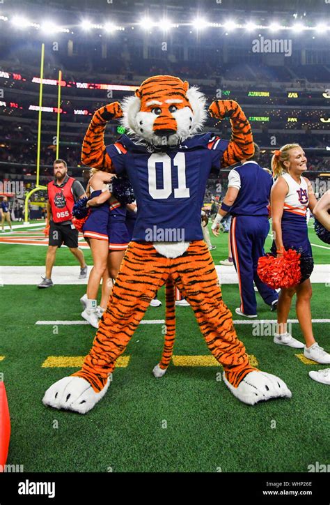 August 31 2019 Auburn Mascot Aubie The Tiger In The Ncaa Advocare