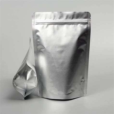 Tuokay 20pcs Ziplock Aluminium Foil Bag Resealable Food Bags 31cm