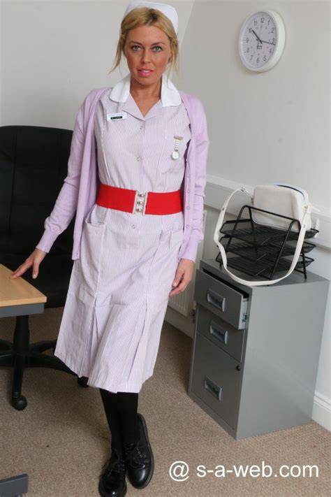 Retro Nurse By Criswas Nurse Dress Uniform Nursing Dress Vintage