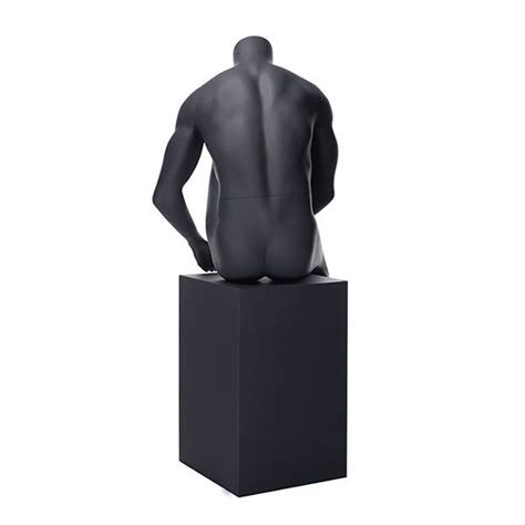 Seated Male Sports Mannequin Subastral