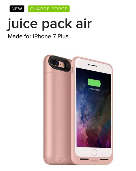 The New Mophie Juice Pack Air For The Apple Iphone 7plus The
