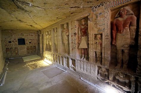 Saqqara Egypt 4400 Year Old Wahtye Tomb Is ‘one Of A Kind The