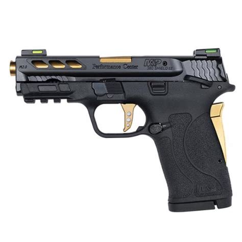 Smith Wesson Performance Center M P Shield Ez Gold Ported