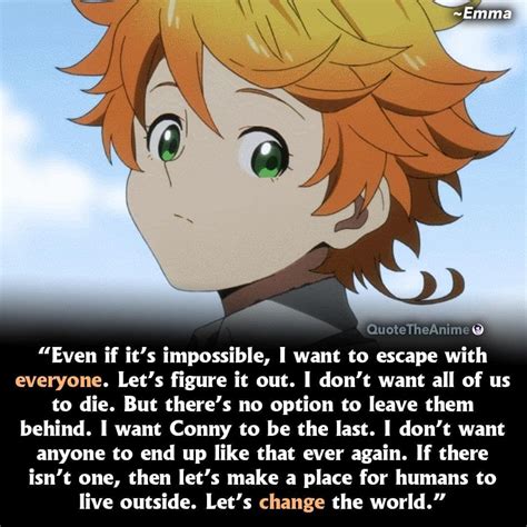 Best Yakusoku No Neverland Quotes So Beautiful I Think You And I Can