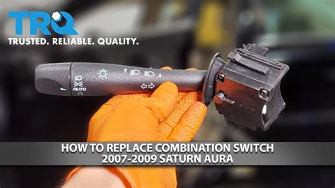 How To Replace Combination Switch 2007 2009 Saturn Aura YouTube
