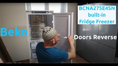 Beko BCNA275E4SN Built In Fridge Freezer How To Reverse Fridge Freezer