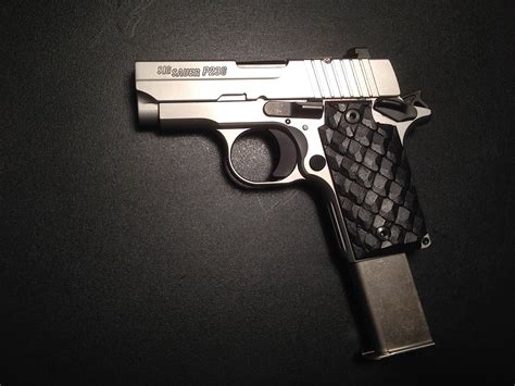 Sig Sauer P238 Custom Dragon Scales High Impact Polymer P238 Grips In