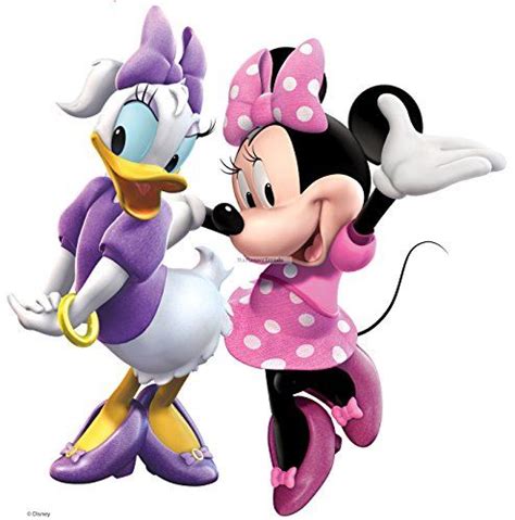 9 MINNIE MOUSE And Daisy Duck Mickey Removable Wall Deca Minnie E
