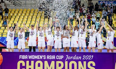 Basketball Japan Women Capture Fifth Consecutive Fiba Womens Asia