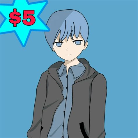 Make Your Anime Or Manga Style Avatar By Hinaarts