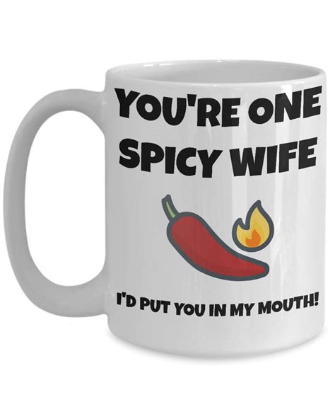 funny wife mothers day spicy wife sexy t for wife sexy etsy
