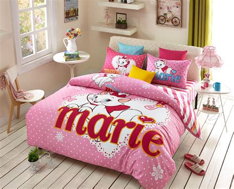 4.6 out of 5 stars 70. Disney Marie Cat Bedding Set For Pink Teen Girls Bedroom ...