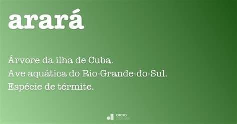 Anagrama Da Palavra Arara