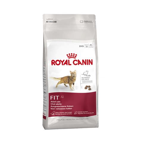 Lowers the risk of crystal formation using rss methodology for bladder health. Royal Canin Fit 32 Cat Food 2kg | Feedem