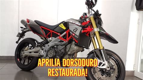 RESTAURE MI MOTO APRILIA DORSODURO YouTube