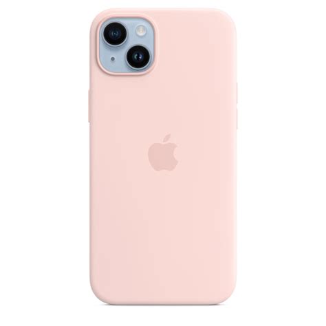 Apple Silicone Case With Magsafe Chalk Pink Iphone 14 Plus Phonesmart