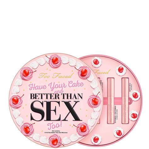 Too Faced Limited Edition Have Your Cake And Better Than Sex Too