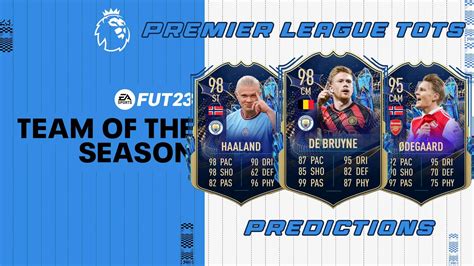 Fifa 23 Tots Premier League Team Of The Season Are Now Released In