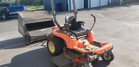 Kubota Zg20 48” Also 52 Agri Fab Lawn Sweeper For Sale In Enumclaw