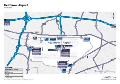 Terminal 4 Map Heathrow Airport