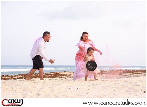 Baby Gender Reveal Ideas For Cancun Beach Cancun Studios Photographers
