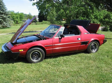 Fiat X19 Convertible 1979 Brown For Sale Fiat X19 Bertone