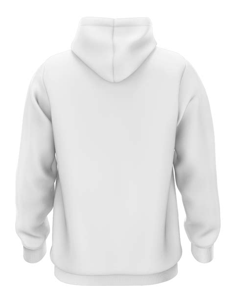 2249 White Hoodie Png Back Best Quality Mockups Psd All Free Mockup