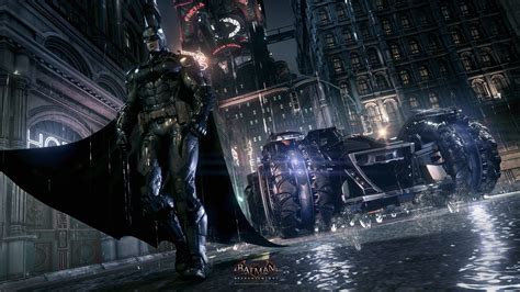 Hình Nền Trò Chơi điện Tử Batman Arkham Knight Batmobile