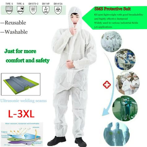 Shop Latest Reusable And Full Body Coverall Medical Protective Clothing