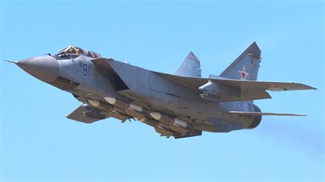 Russian Mig 31 Foxhound Shot Down Its Wingman During Disastrous Live