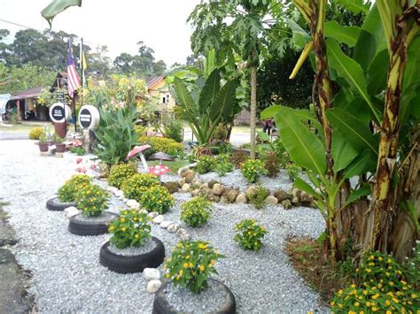 landskap rumah kampung desainrumahidcom