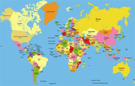 Tierra Este Es El Mapa Que Muestra Al Mundo Como Realmente Es Fotos