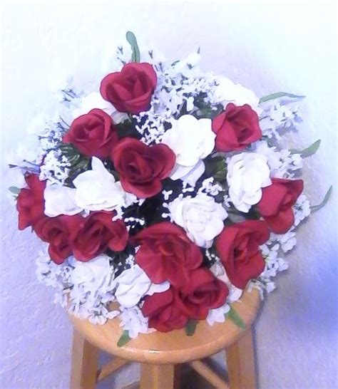 Not only are these gorgeous, but they smell good too. Wedding bouquet made from Dollar Tree flowers | Dollar ...