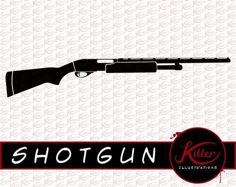 Shotgun Svg Shotgun Vector Svg Shotgun Clipart Shotgun Cut Etsy Ireland