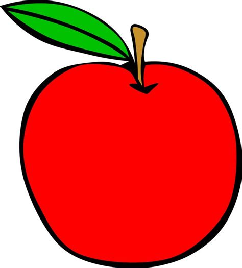 Simple Fruit Apple Clip Art Download Apple Clip Art Apple Picture