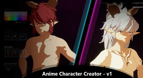 Anime Character Creator By Somndus Studio In Blueprints