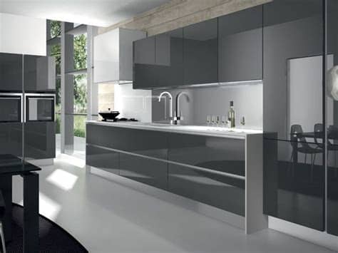 Las cocinas blancas consiguen transmitir. estilo de cocinas modernas italianas - Buscar con Google ...