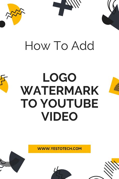 How To Add Logo Watermark To Youtube Video